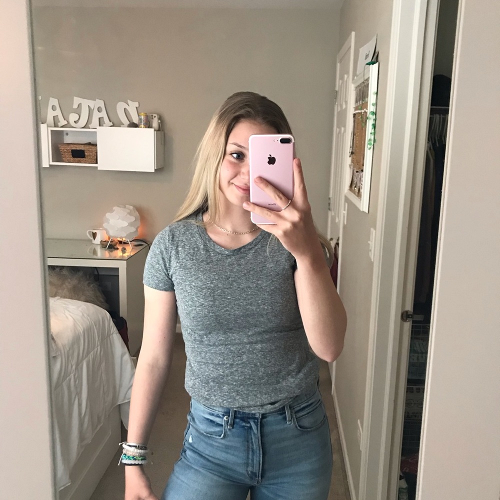 Target Grey Short Sleeve - Picture 2 of 2